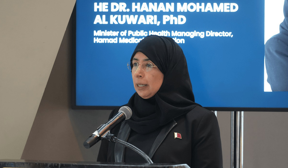 HE Minister of Public Health, Hanan Mohamed Al Kuwari